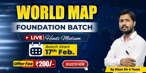 World Map 2026 By Khan Sir