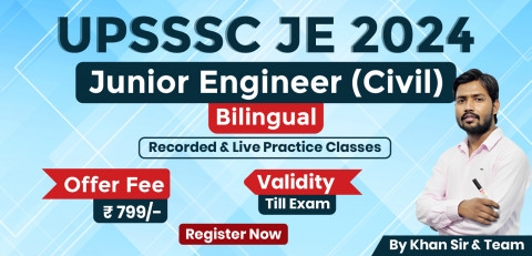 UPSSSC JE (Civil) - Batch 2024