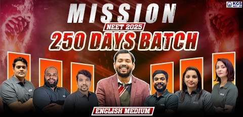 NEET 2025 Mission 250 Days Batch English Medium