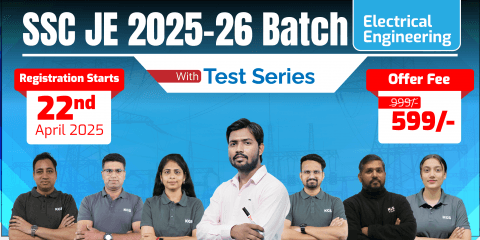 SSC JE Electrical Engineering Batch 2025-26