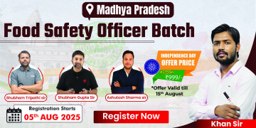 MPPSC Food Safety Batch 2025