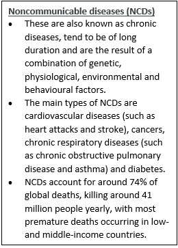 Global Declaration on Non-communicable Diseases and Mental Health